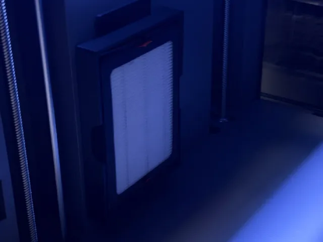 Internal and external HEPA 13 filter holder for Flashforge Creator 5 pro