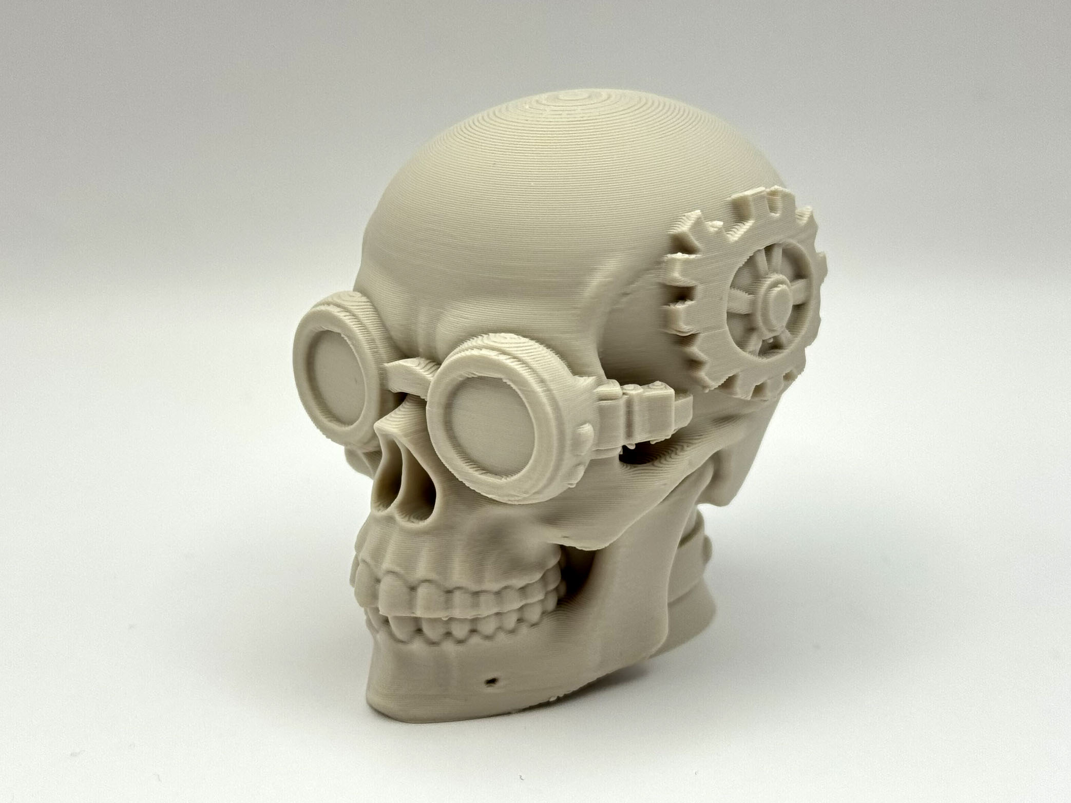 Steampunk Bonehead Ornament