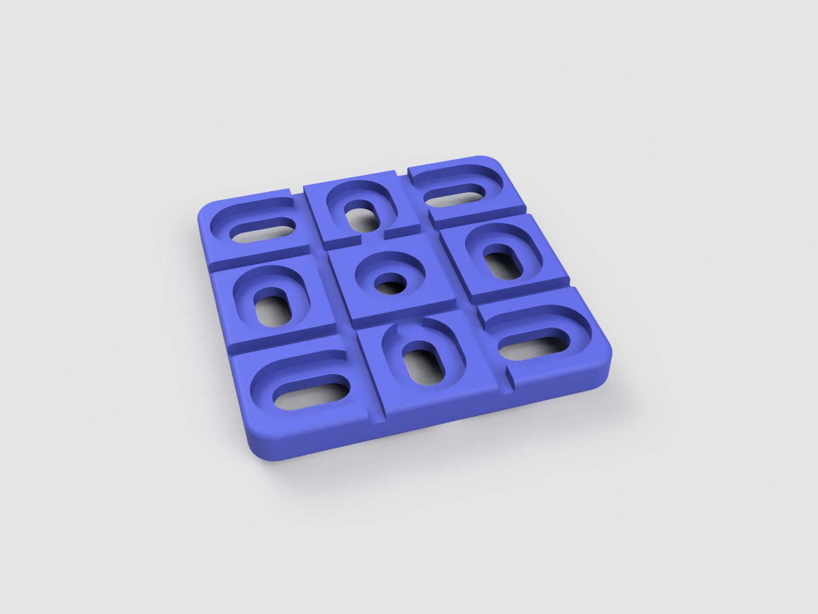 Adapterplatte für ULTI CLIP (TEK-LOK kompatibel)
