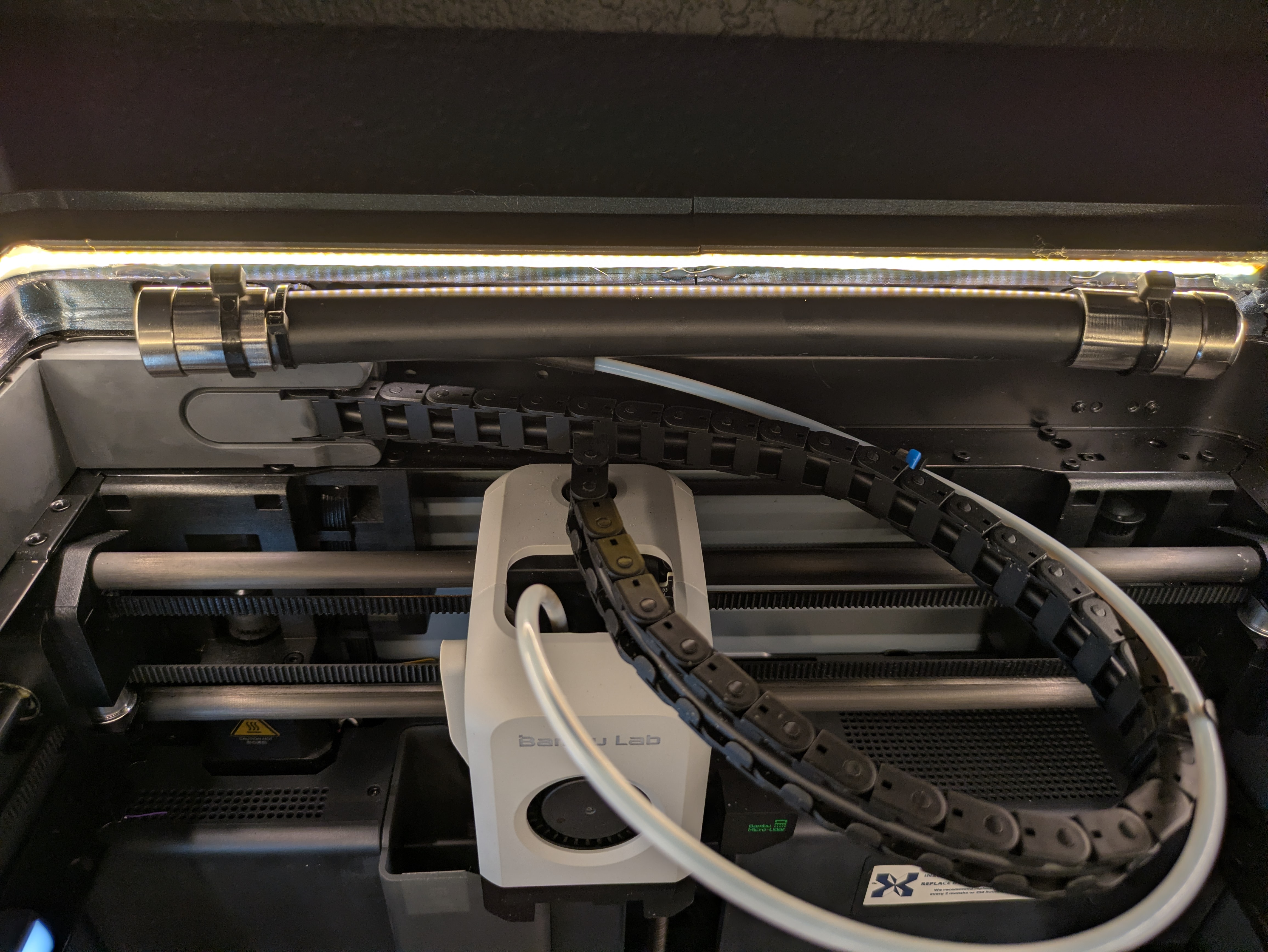 Zip Tie Mounting Points (or vent plug) for DK Riser Vent Holes aka Blazecut Mount for X1C 3D model thumbnail