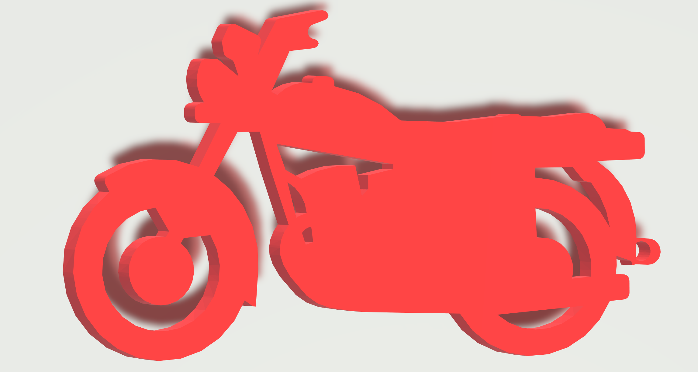 Keychain motorcycle Izh Planet 5 (Иж Планета 5 брелок)