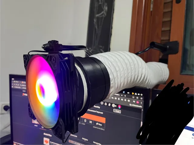 120MM Exhaust with hanger