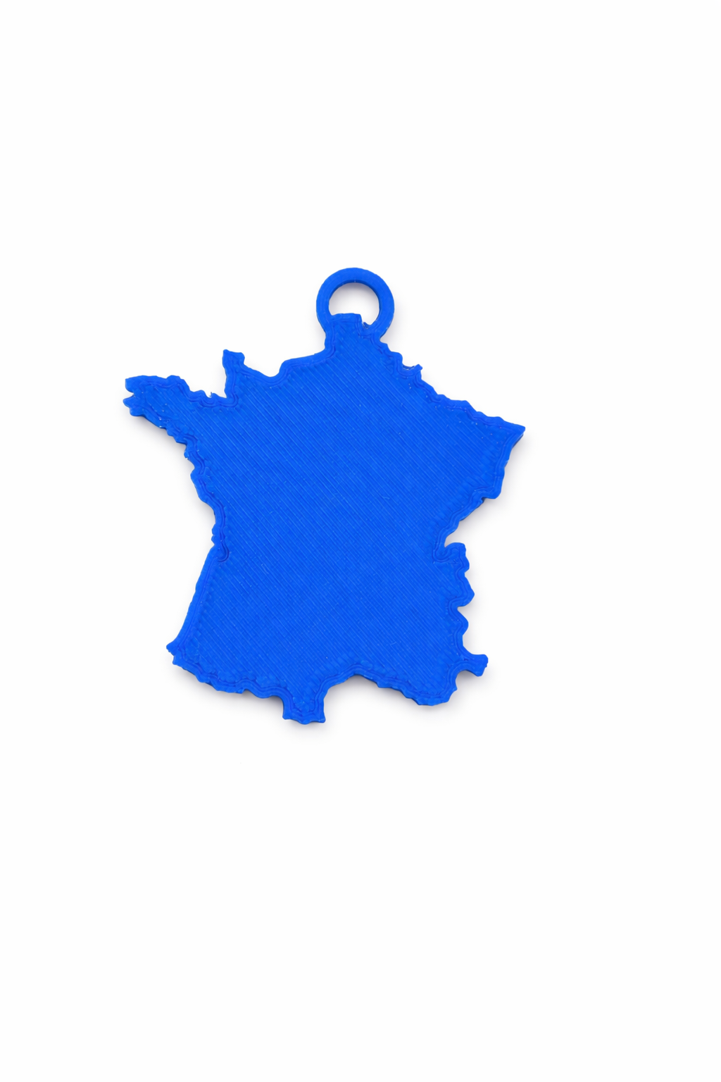 Map of France keychain