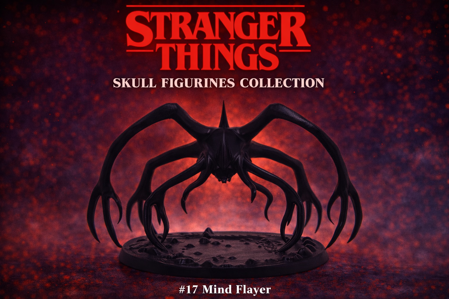 Stranger Things Skull Figurines #17 Mind Flayer