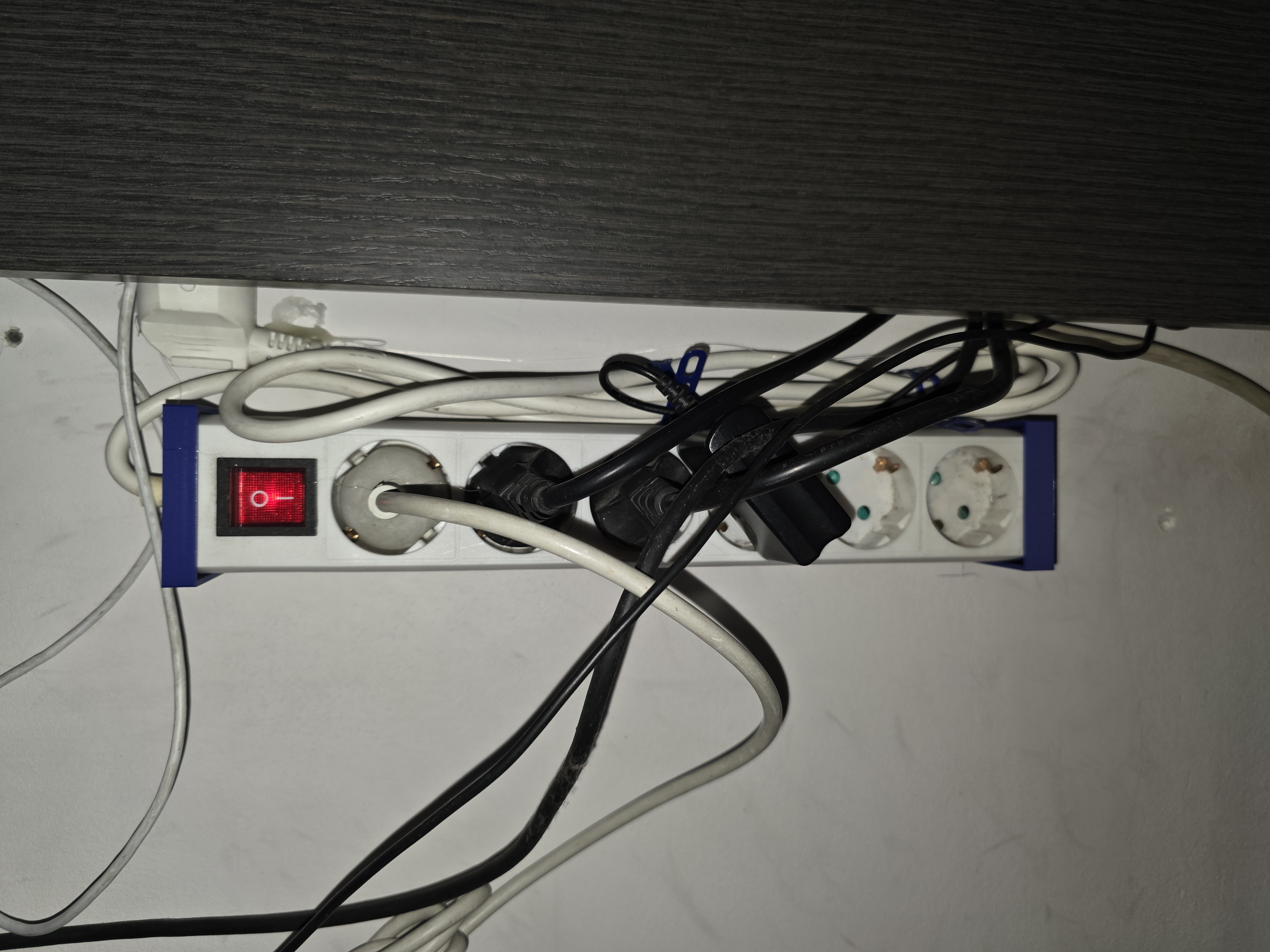Power strip holder