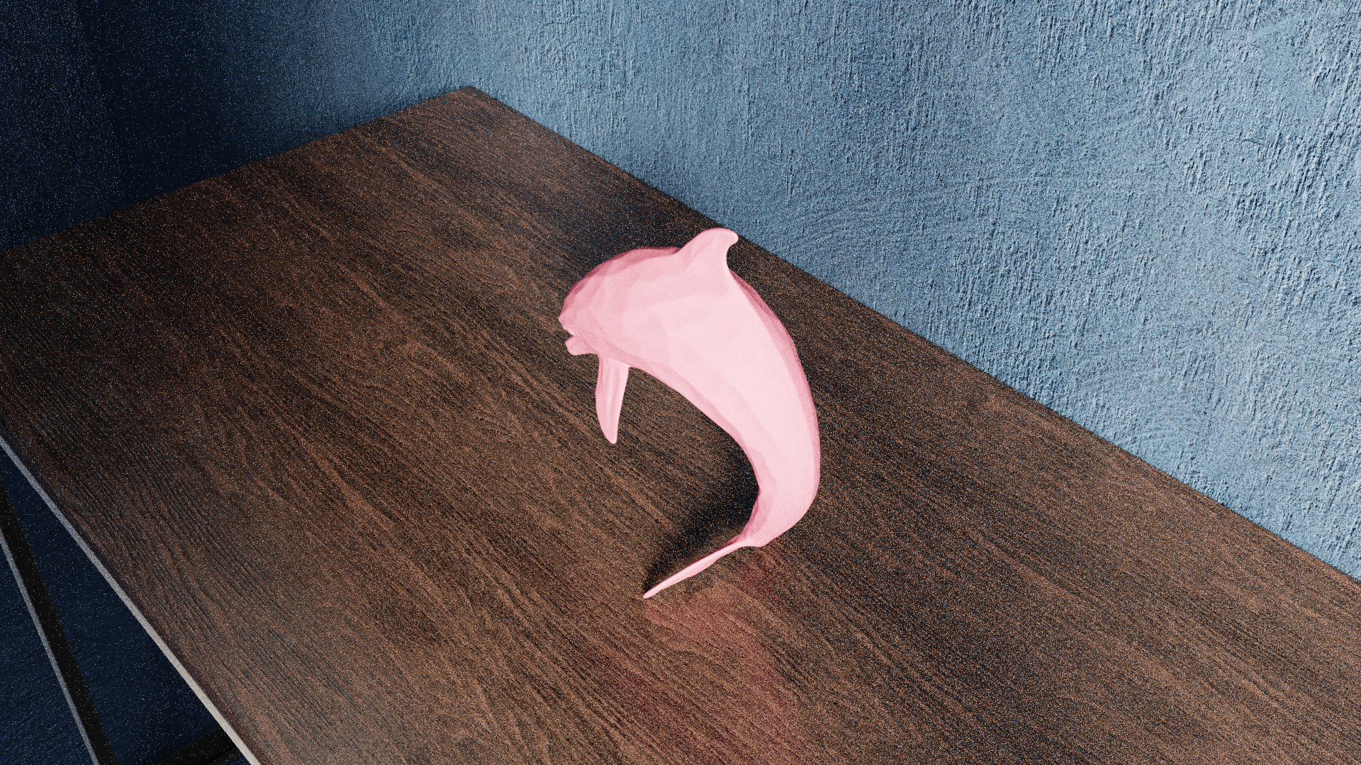 Miniatura 6 do modelo 3D Low Poly Dolphin