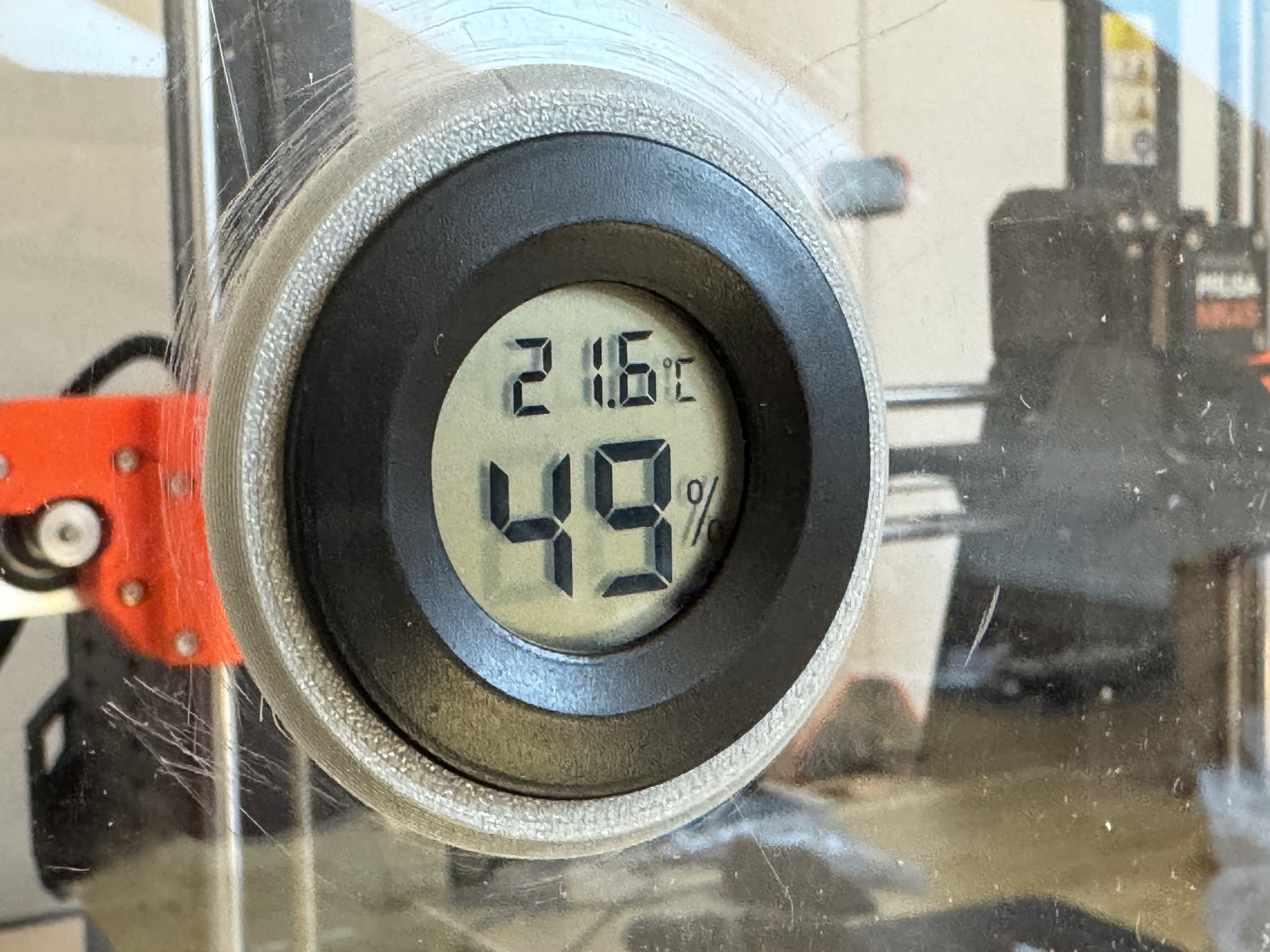 Thermometer/hygrometer holder