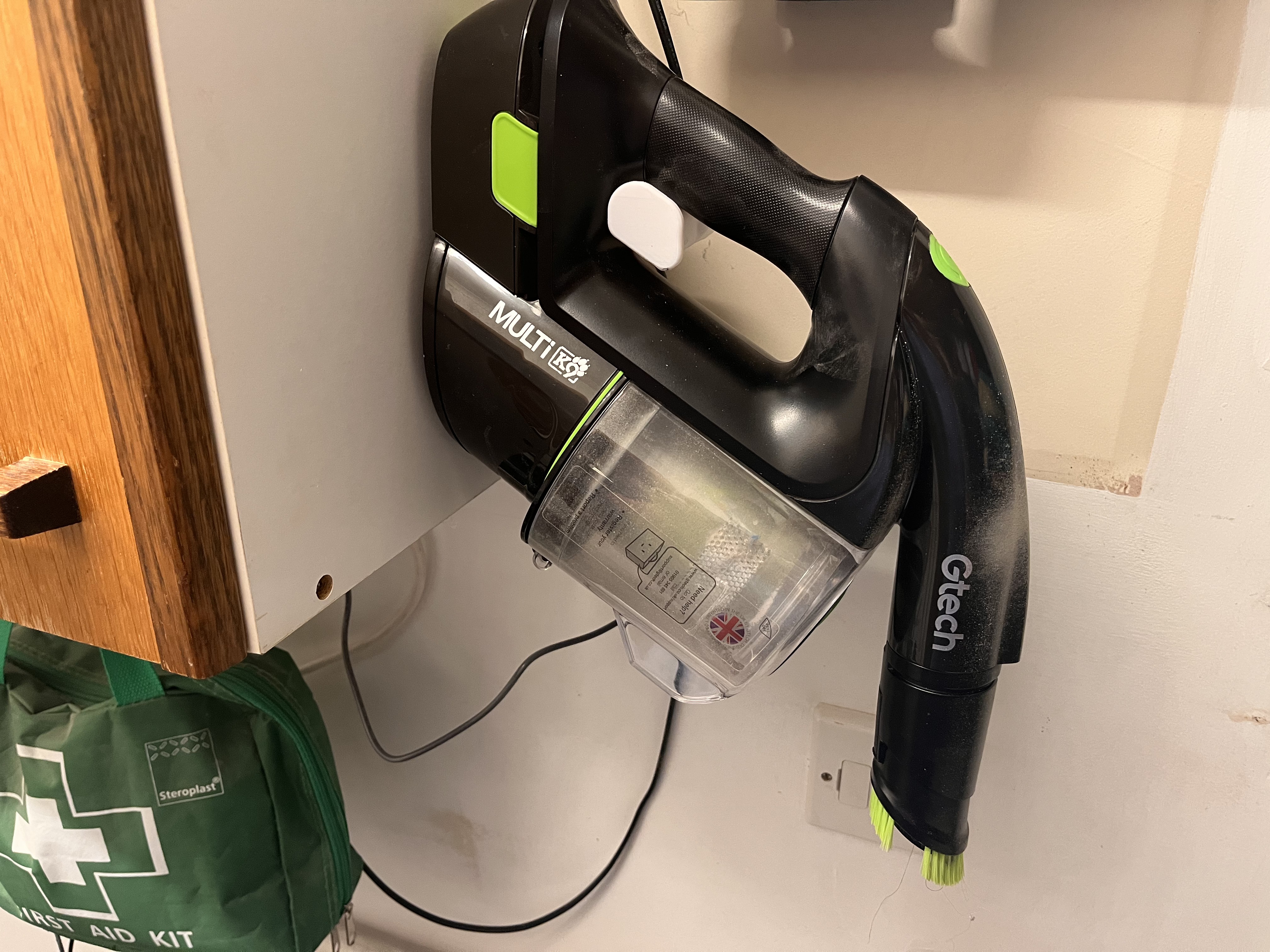 Gtech Multi K9 cordless vacuum wall mount