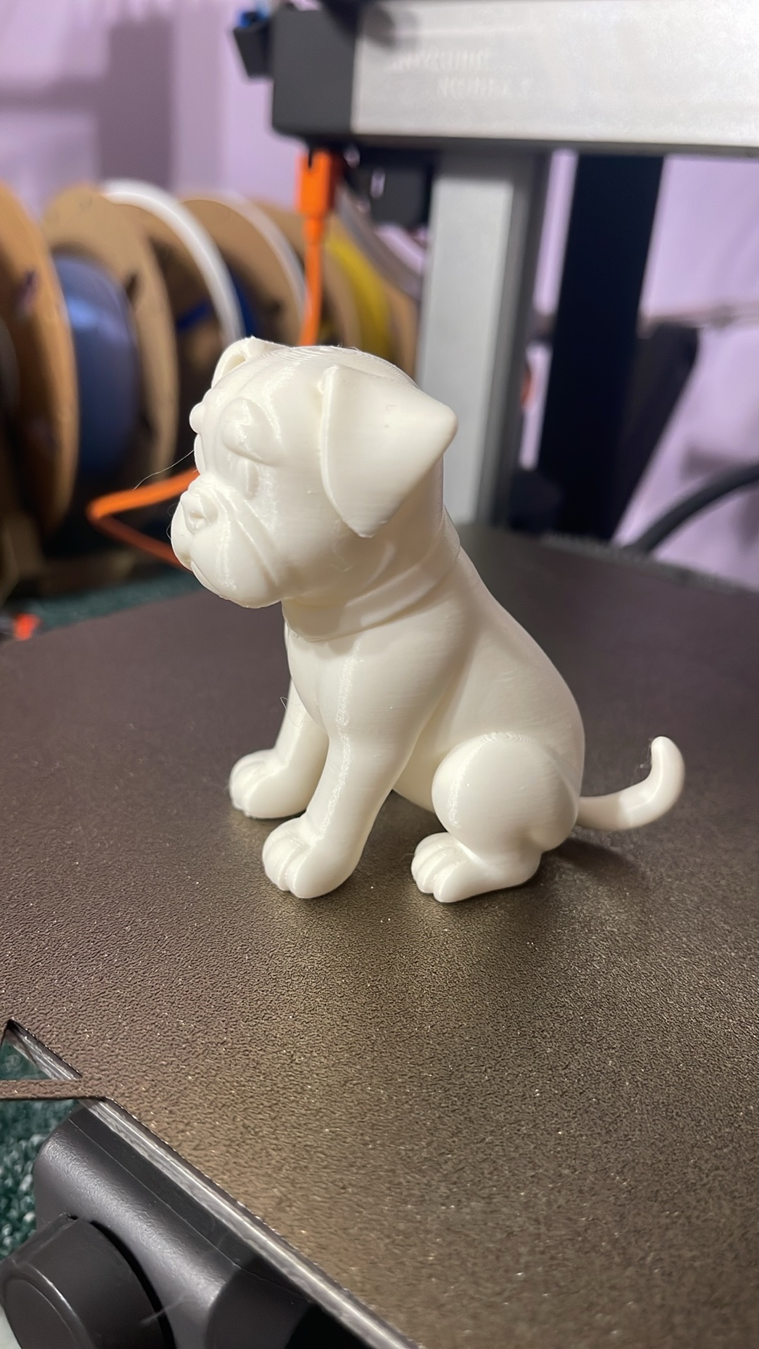 Boxer Puppy – Cartoon Style (Sitting Down) — miniatura 4