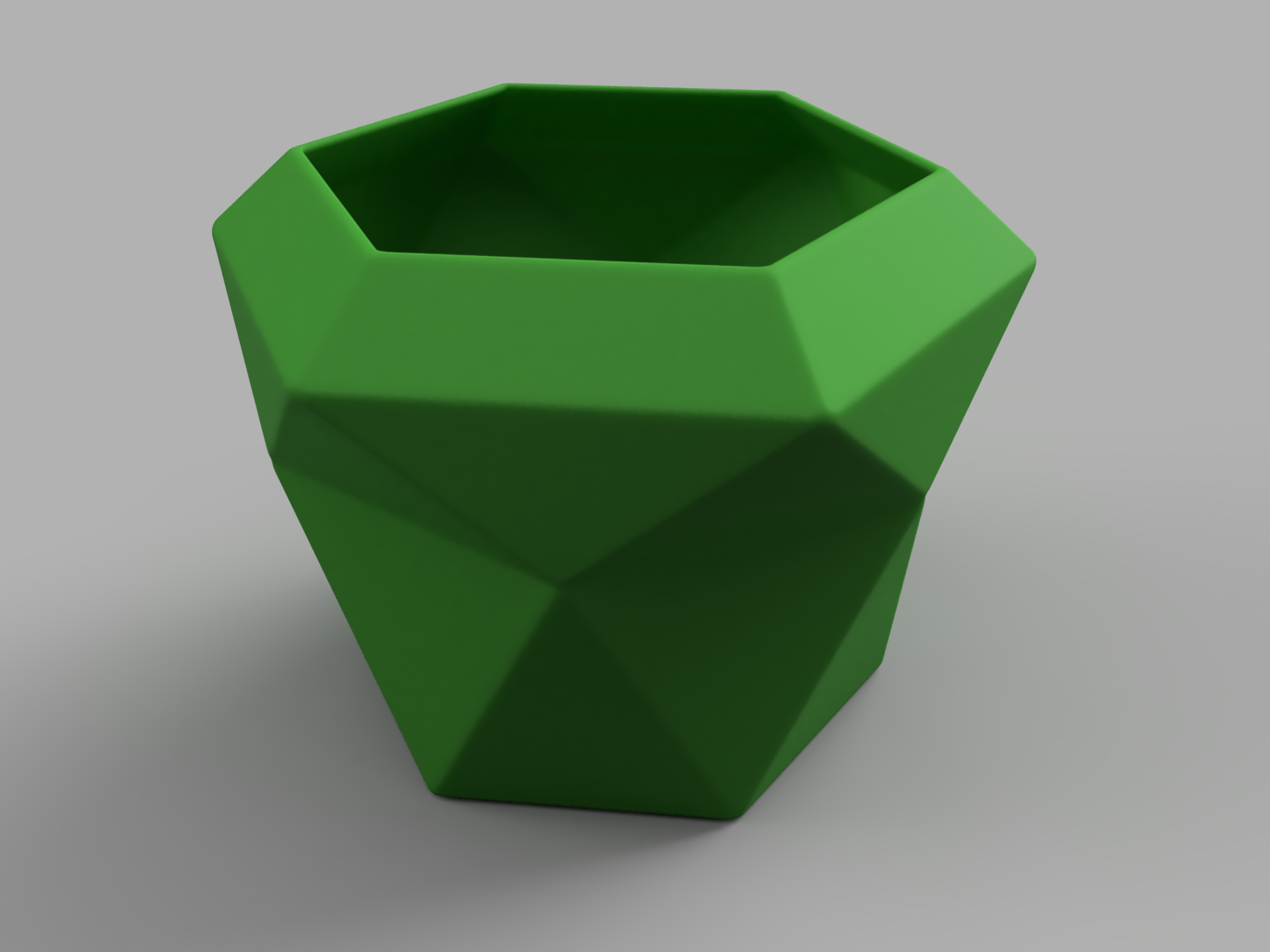 Small Hexagonal Plant Pot