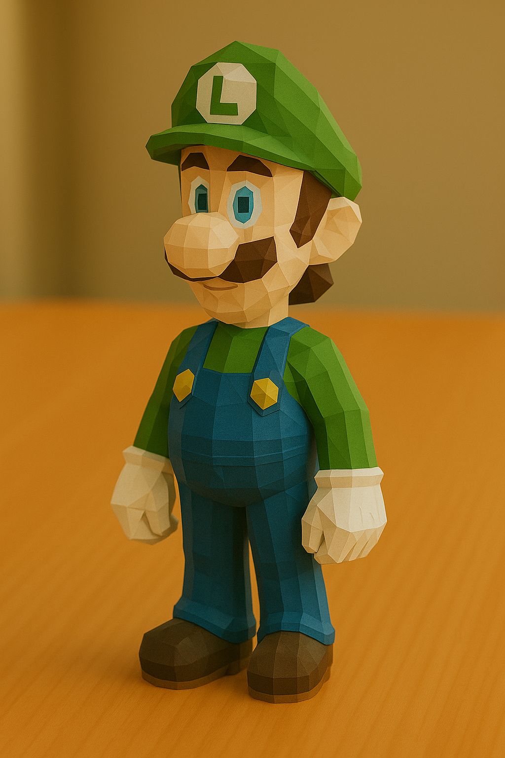 Low Poly Luigi