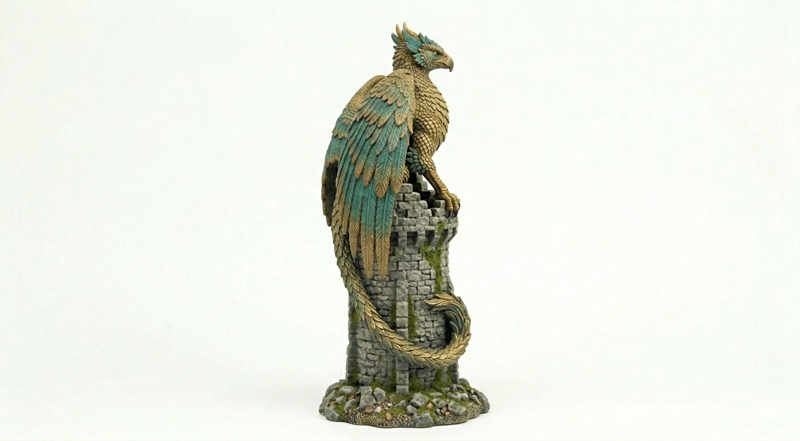 Miniatura 4 do modelo 3D The Jade Wind Dragon