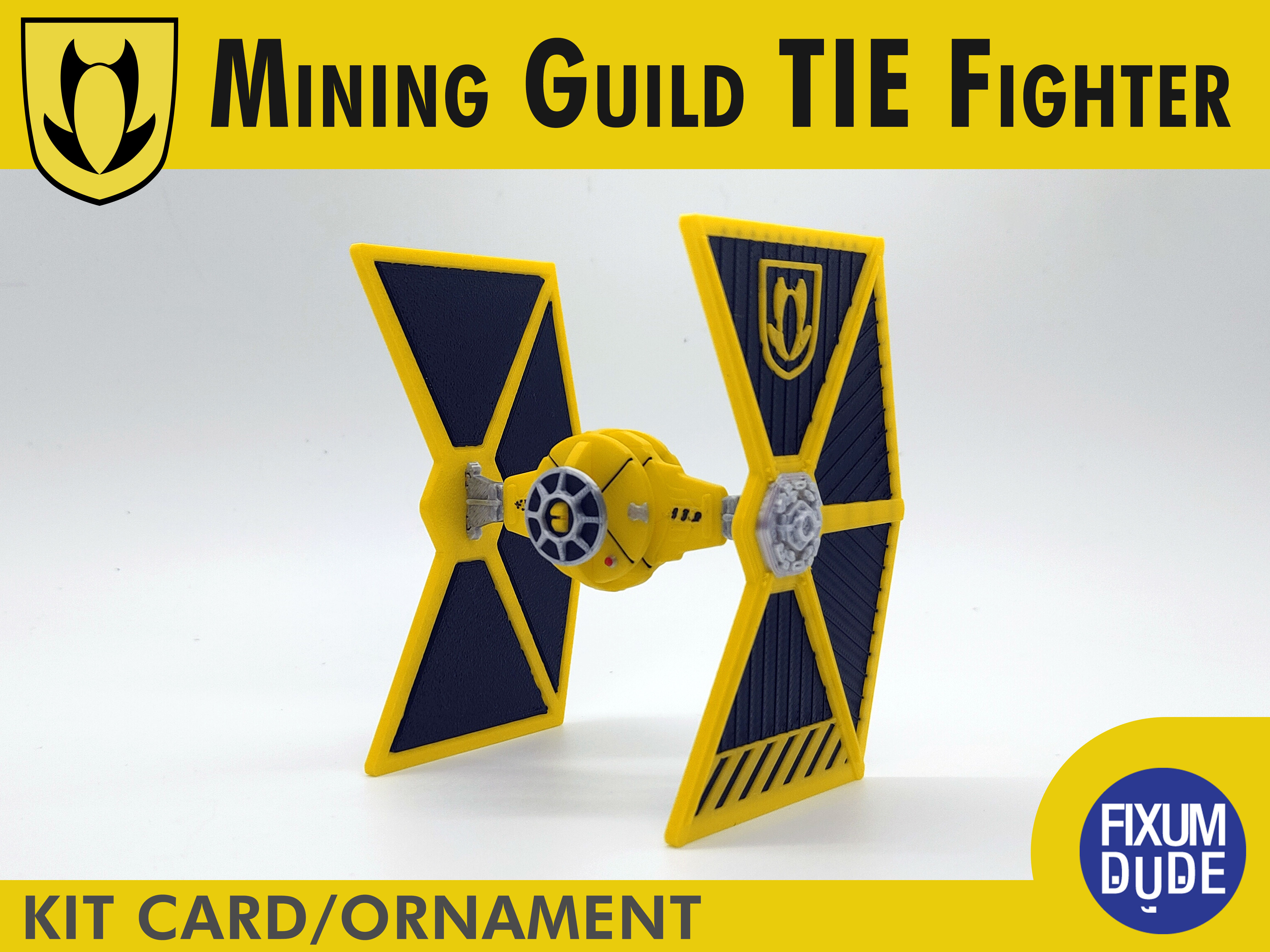 Mining Guild TIE Fighter Kit Card