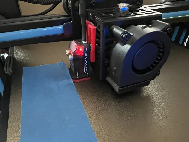 BTT Eddy adapter for Geeetech A10 (using BLTOUCH screws) _ Mount helper