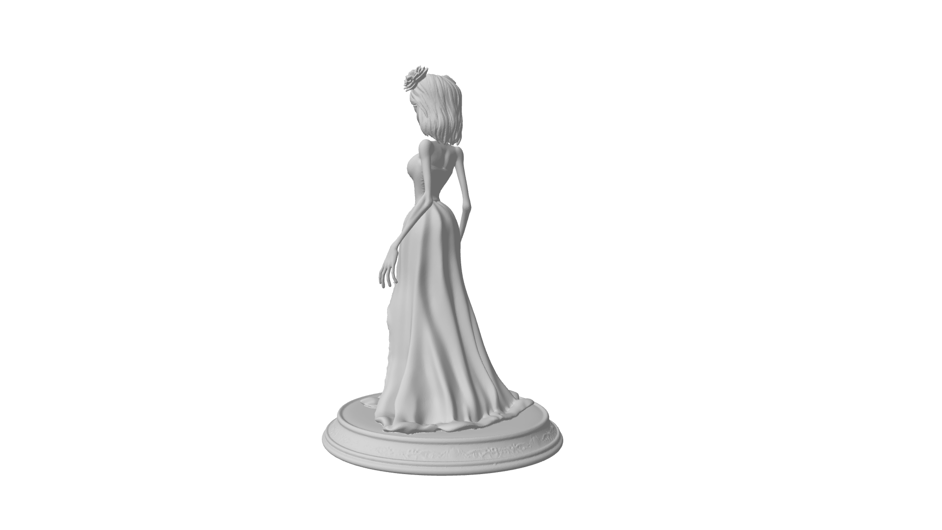 Corpse Bride with base plate — miniatura 4