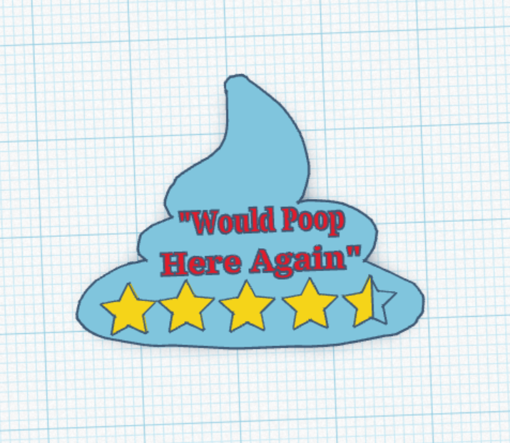Nice Poop Spot affirmation