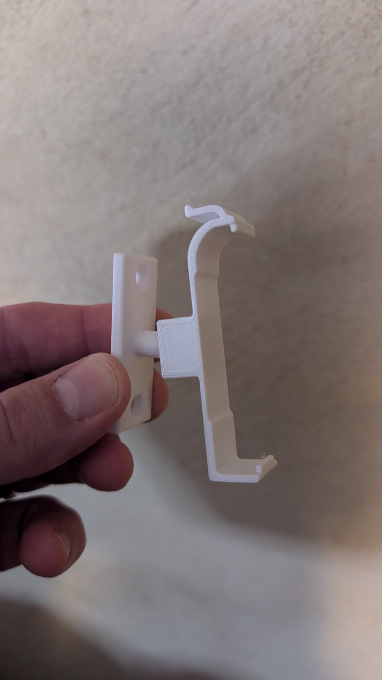 Wall mount holder for IKEA Myggspray motion sensor