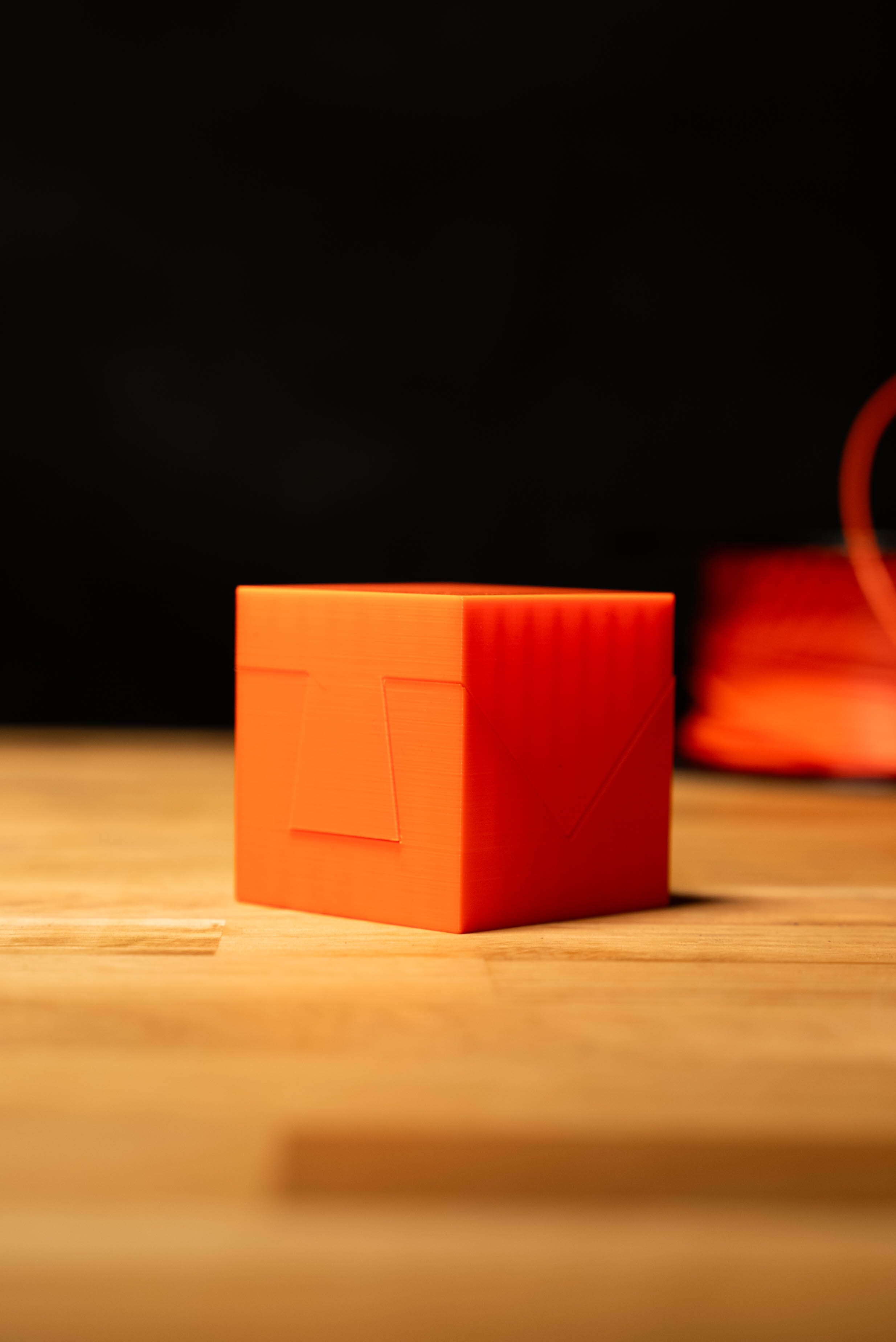 Miniatura 2 do modelo 3D Interlocking Puzzle Cube (2 Parts)