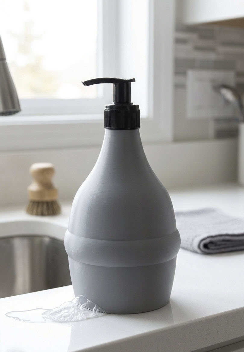 The "Bubble" Ergonomic Soap Dispenser