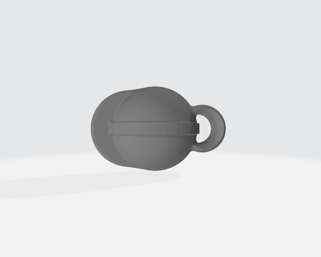 Construction Helmet Keychain