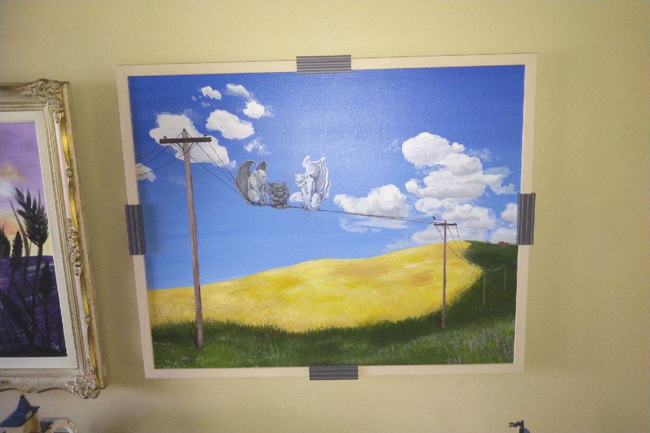 Decorative IKEA RÖDALM frame expander
