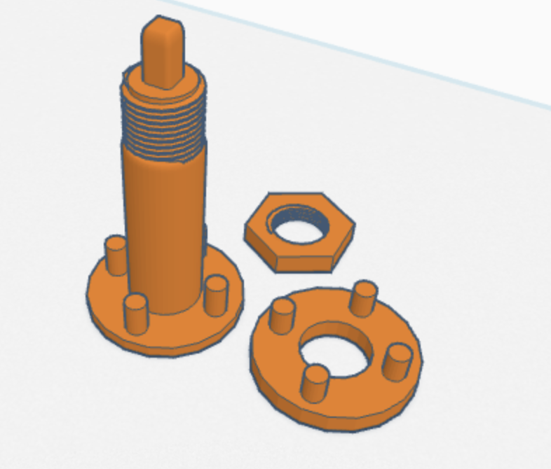 Monoprice Voxel PIII Spool Winder for Drill (Work in Progress)
