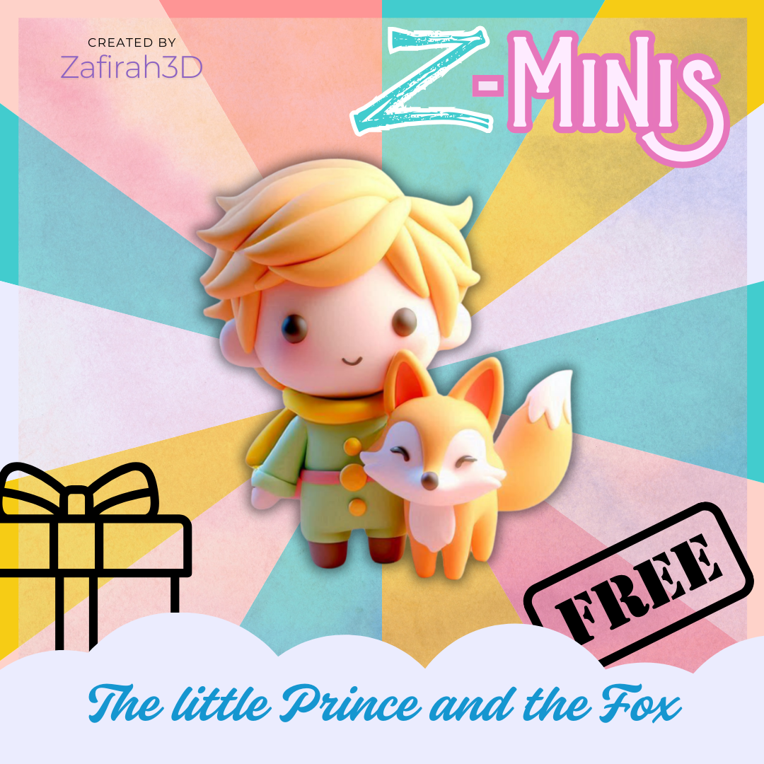 FREE Z-MINIS THE LITTLE PRINCE AND THE FOX