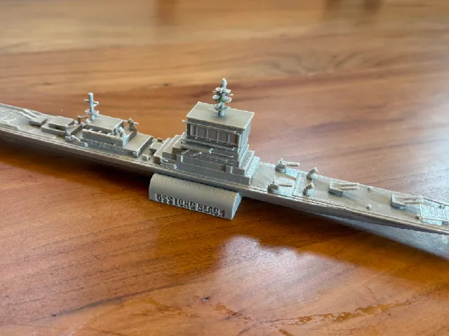 USS Long Beach CGN9 1967