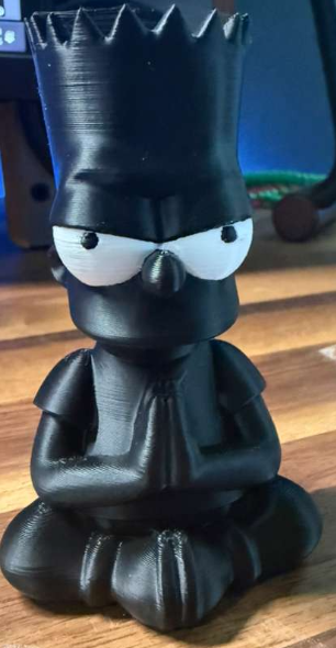 Miniatura 3 do modelo 3D Grumpy Bart Simpson Zen