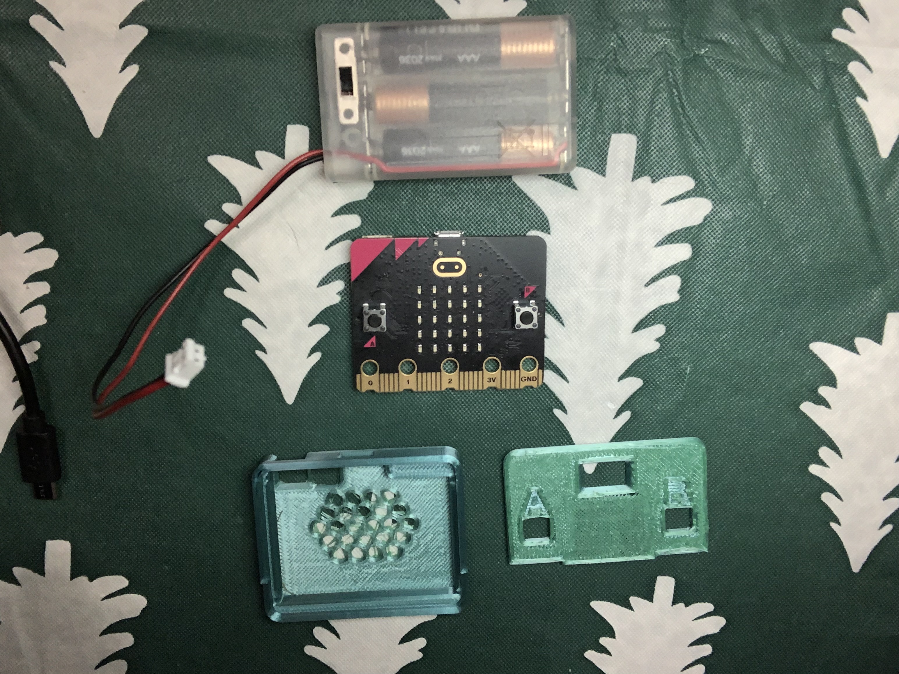 Miniatura 2 do modelo 3D BBC MICRO:BIT Morse code walkie talkies