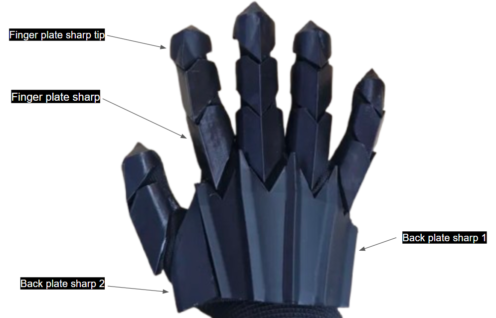 Simple medieval gauntlet — miniatura 7