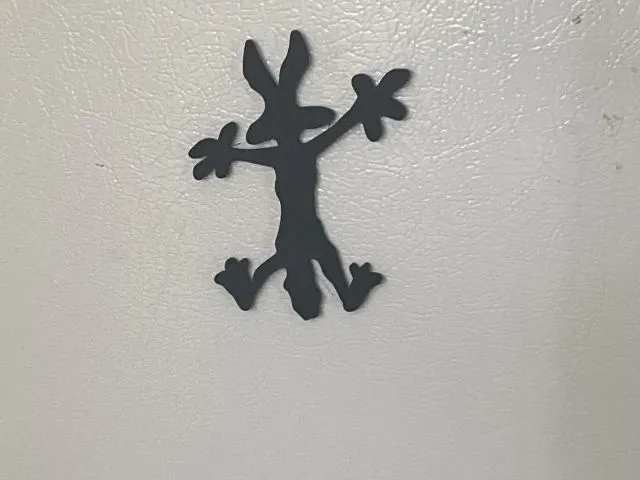 Wiley Coyote Action Refrigerator Magnet