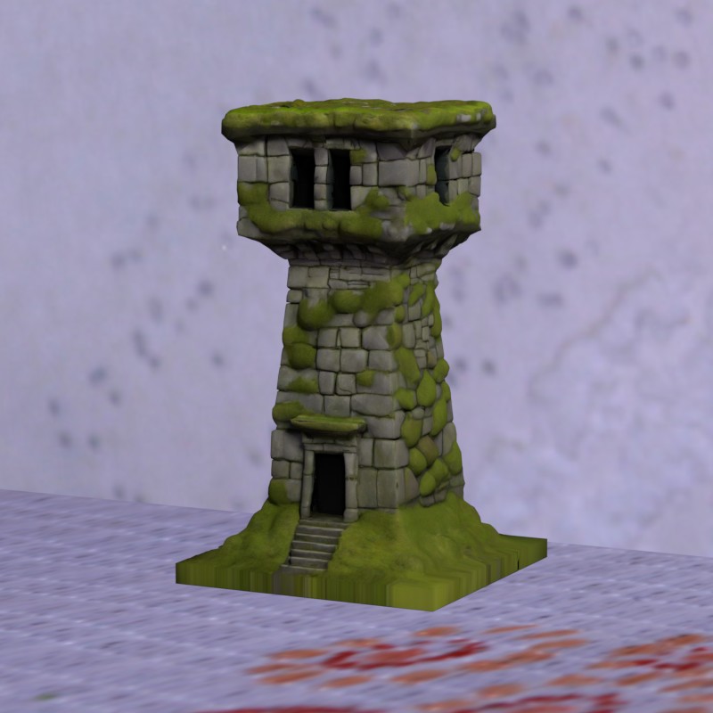 DND Wargame DEFEND tower FDM Supportfree (Nosupport) Easyprint