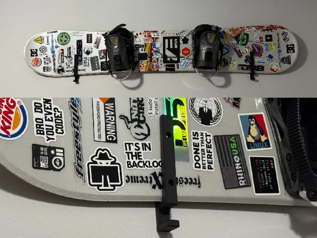 snowboard hook-stand