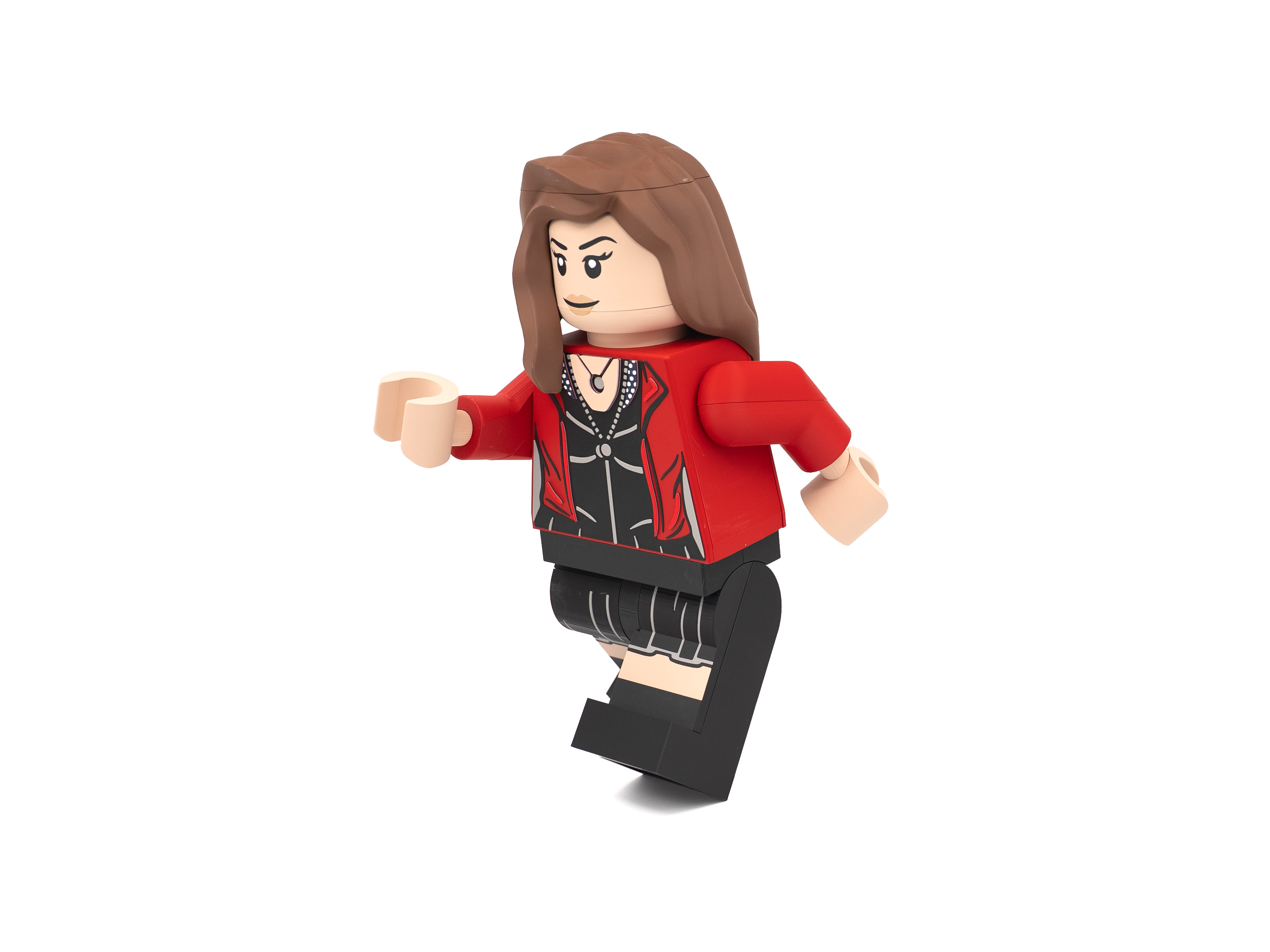FREE Scarlet Witch Modular Figure 3D model