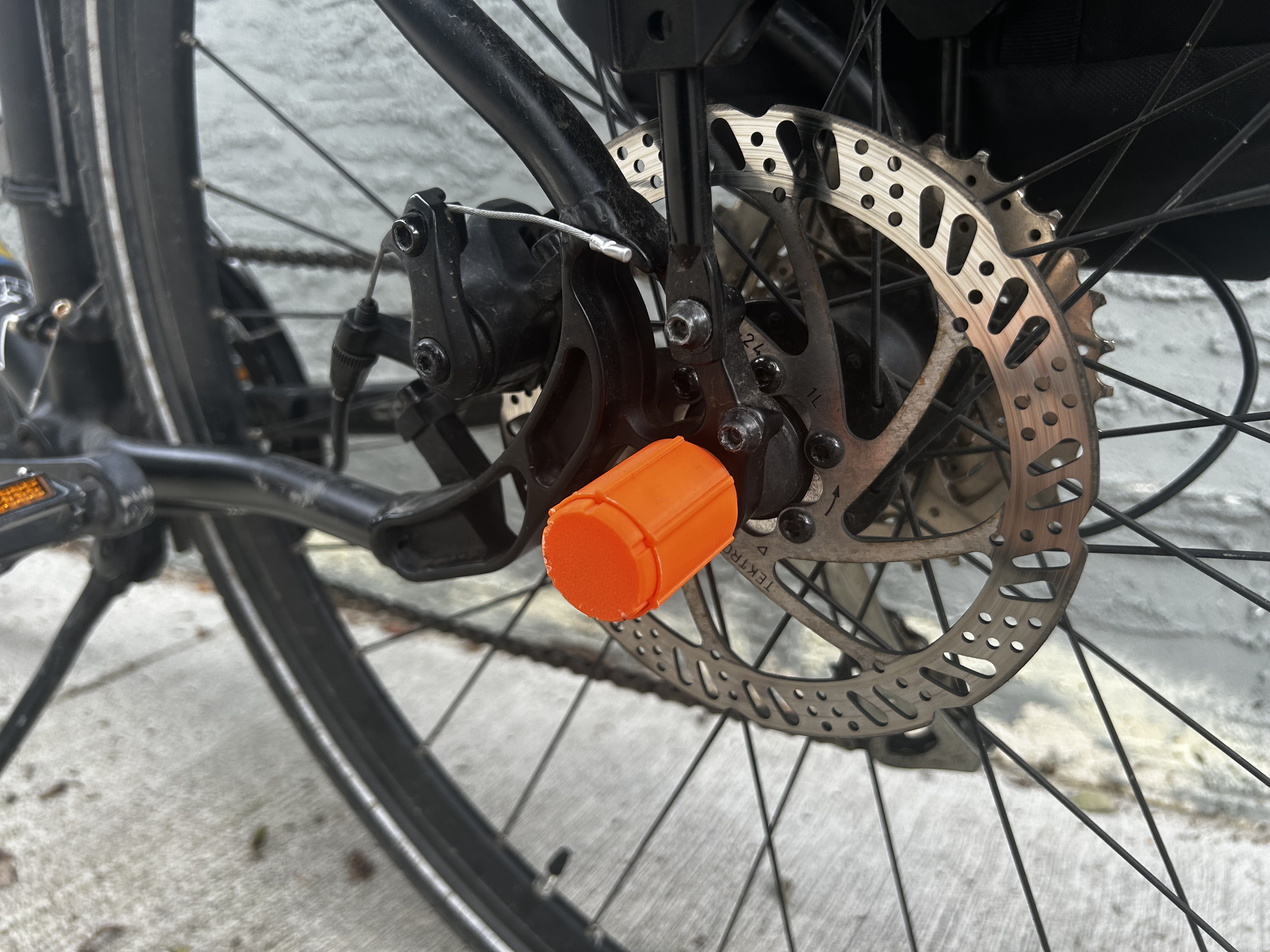 Axle Keeper | Bicycle Wheel Protector