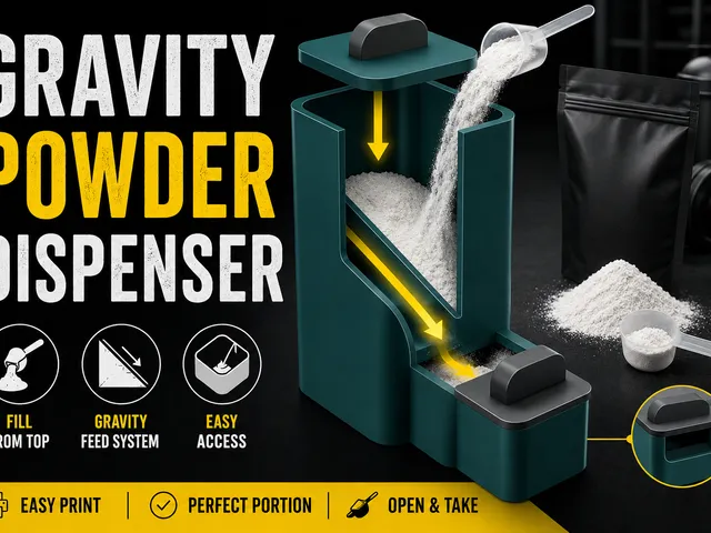 Pulver Spender, Kreatin Dosierer, Supplement Dispenser
