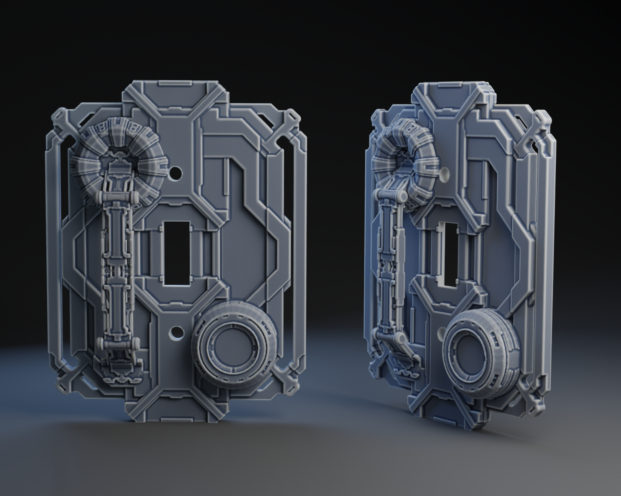 Andor Inspired Switch Plate : 1 -gang