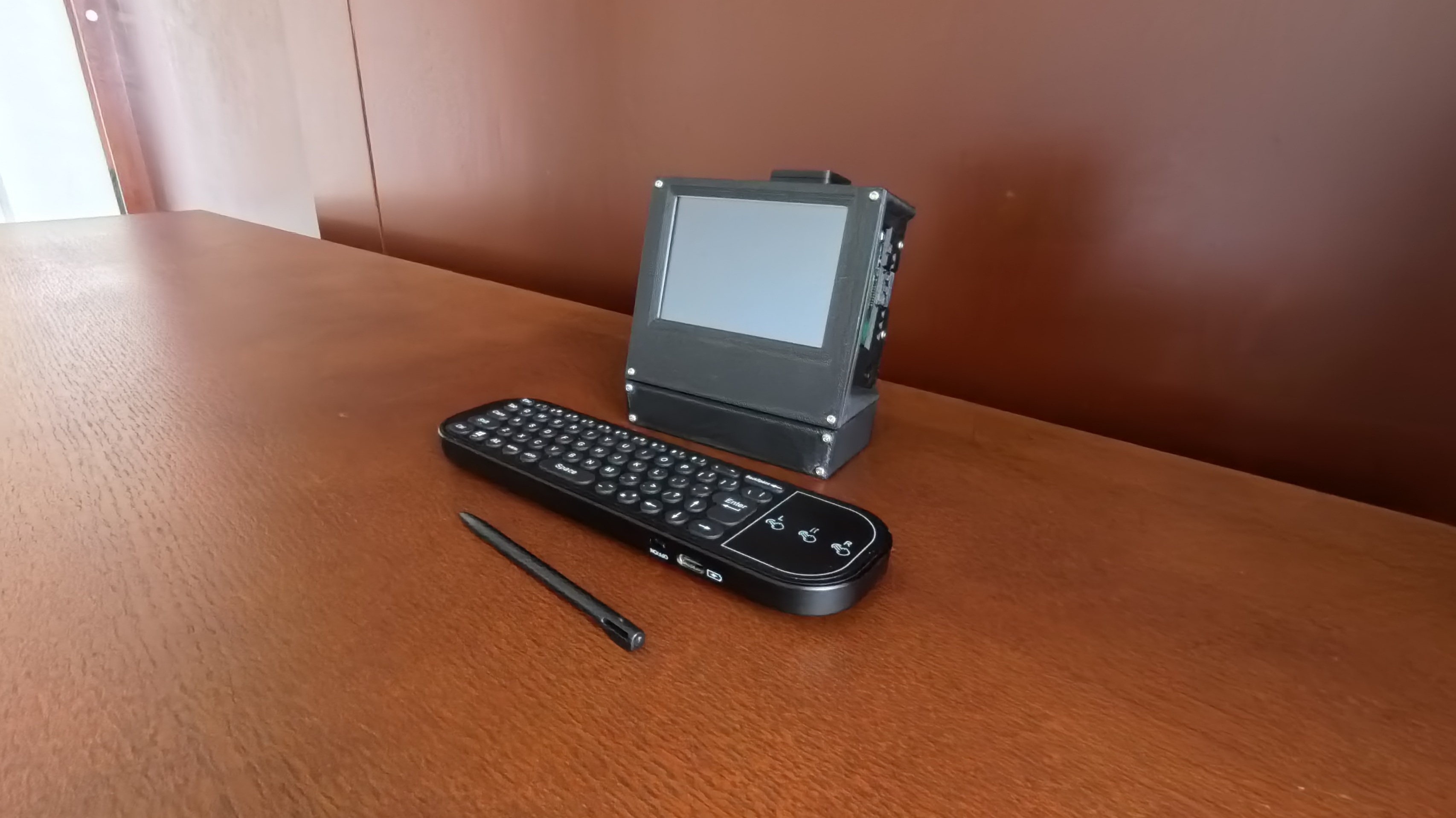 Mini PC, Pi5, Intergrated UPS (X1203) & 3.5 Touch Screen