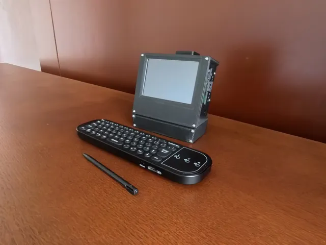Mini PC, Pi5, Intergrated UPS (X1203) & 3.5 Touch Screen