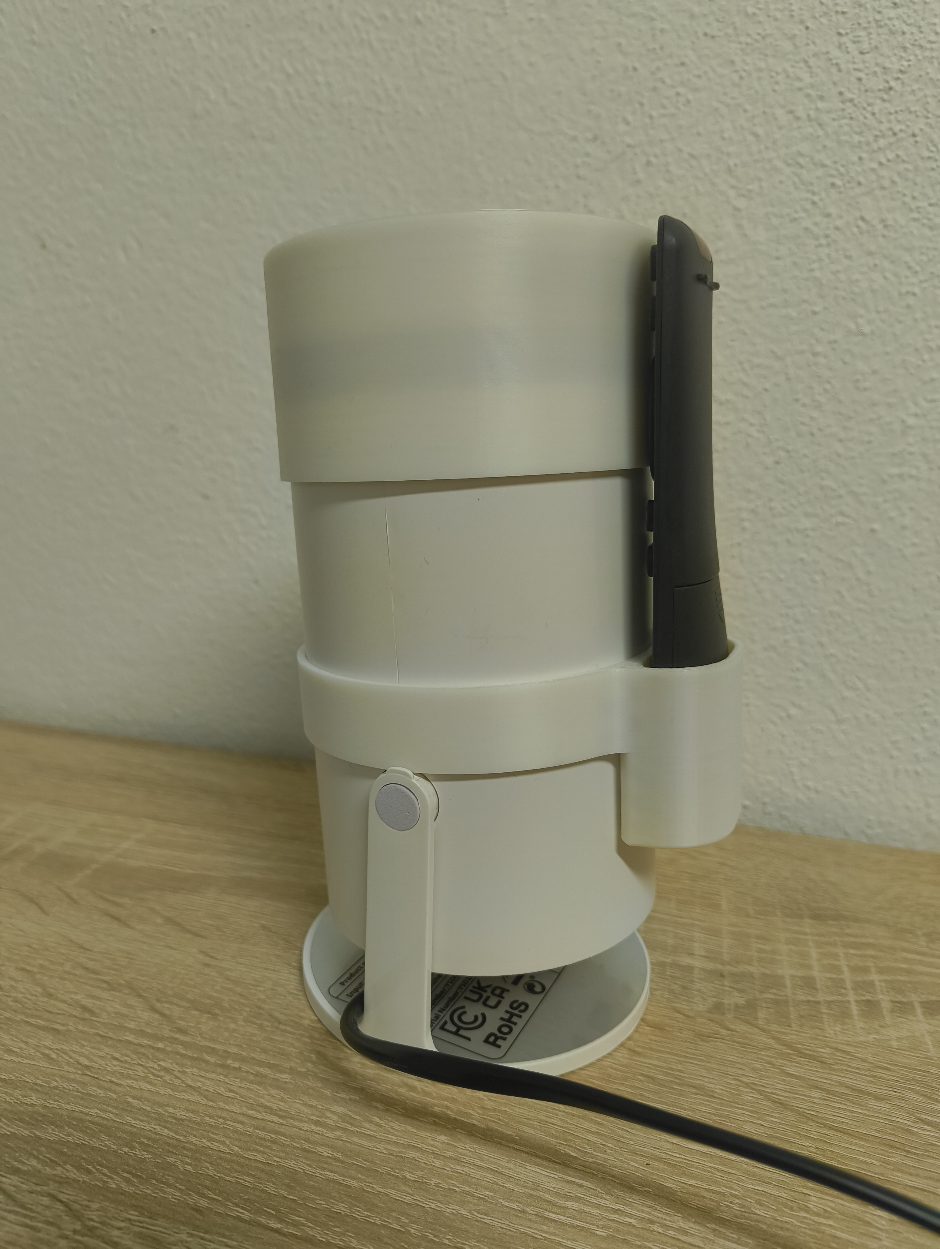 HY300 Pro Projector Upgrade – Remote Holder & Projector Cap (Temu) — miniatura 3