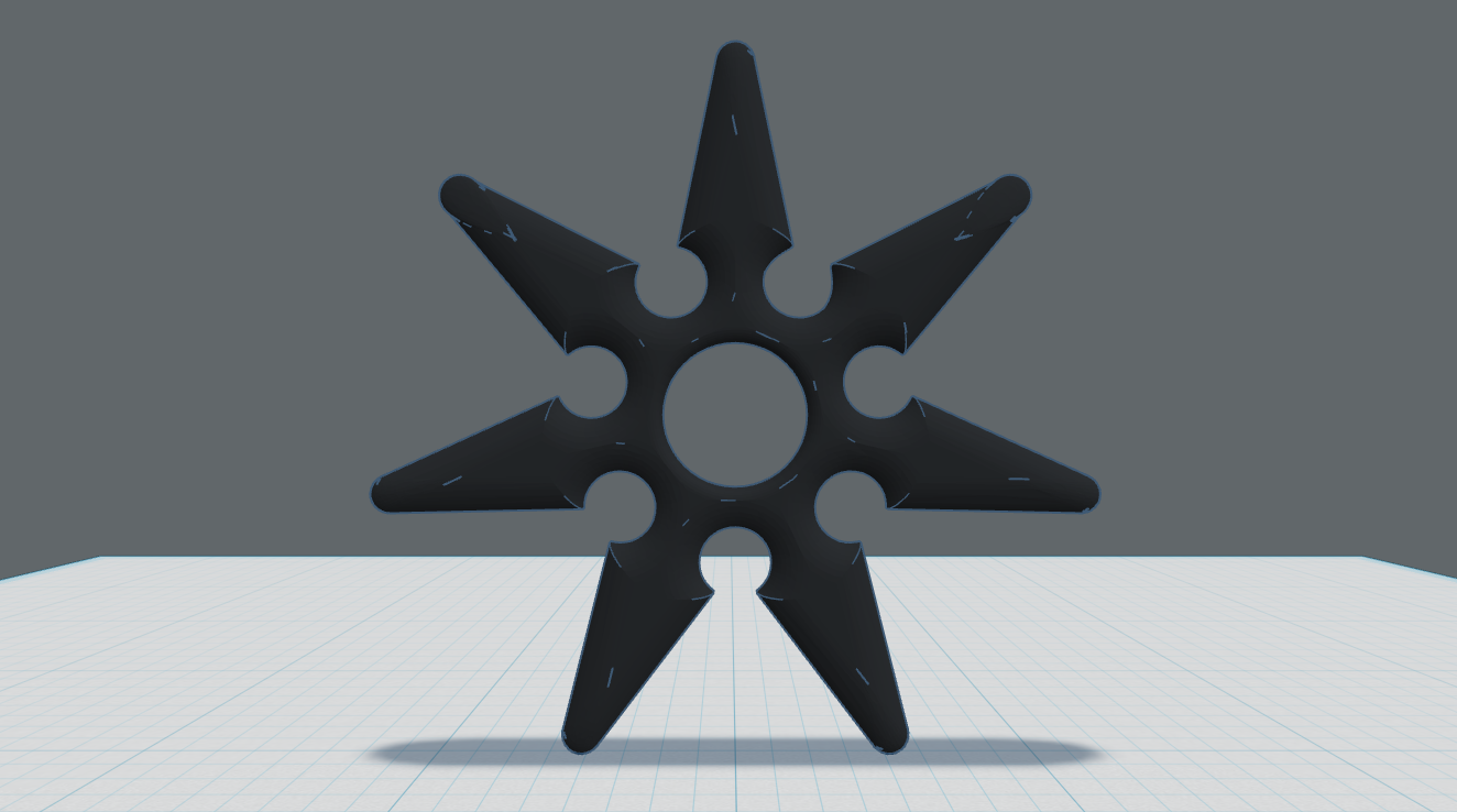Child "SAFE" Shuriken 08