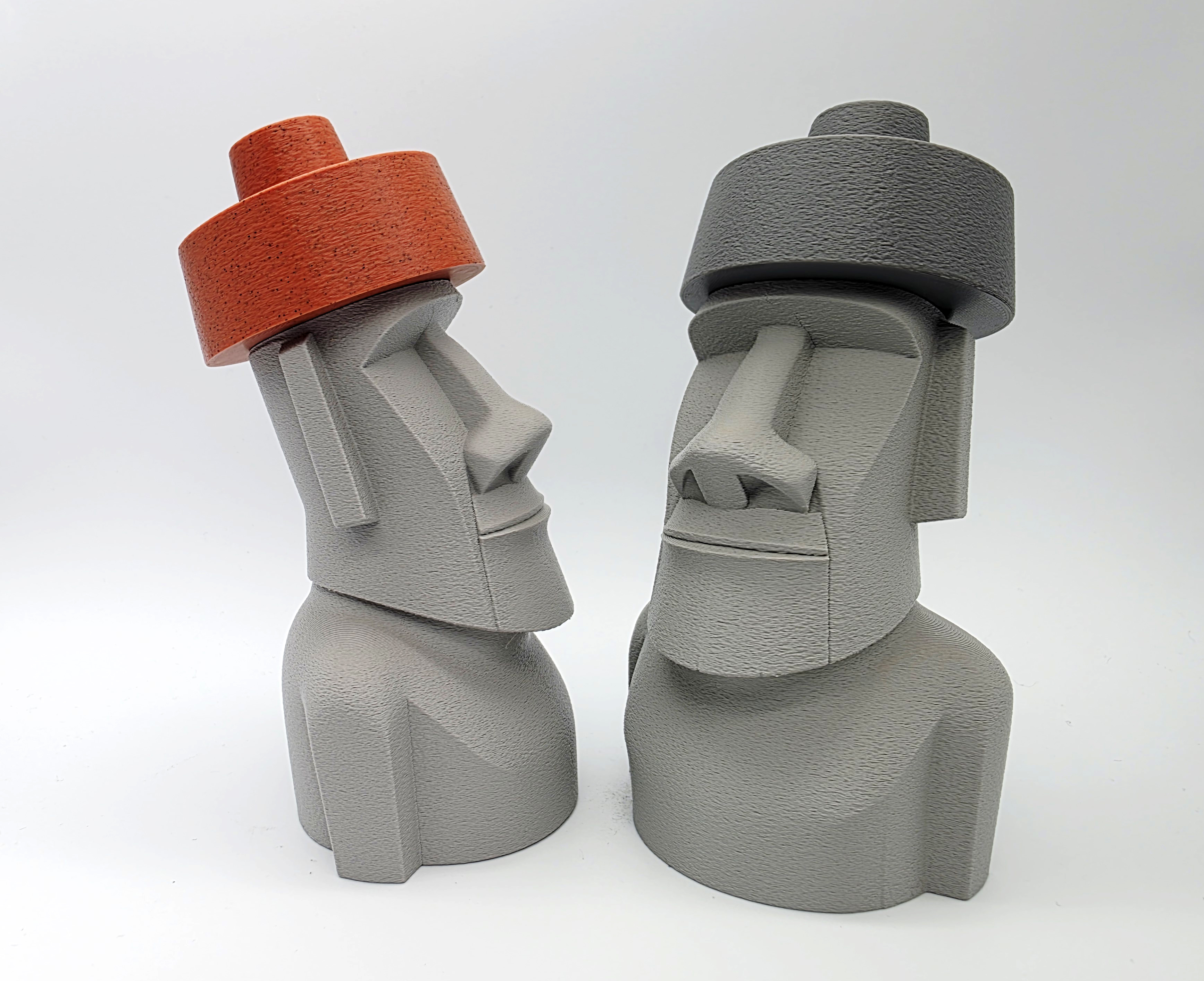 Moai with Top Knot (Hat) 2 Piece - The Moai Collection