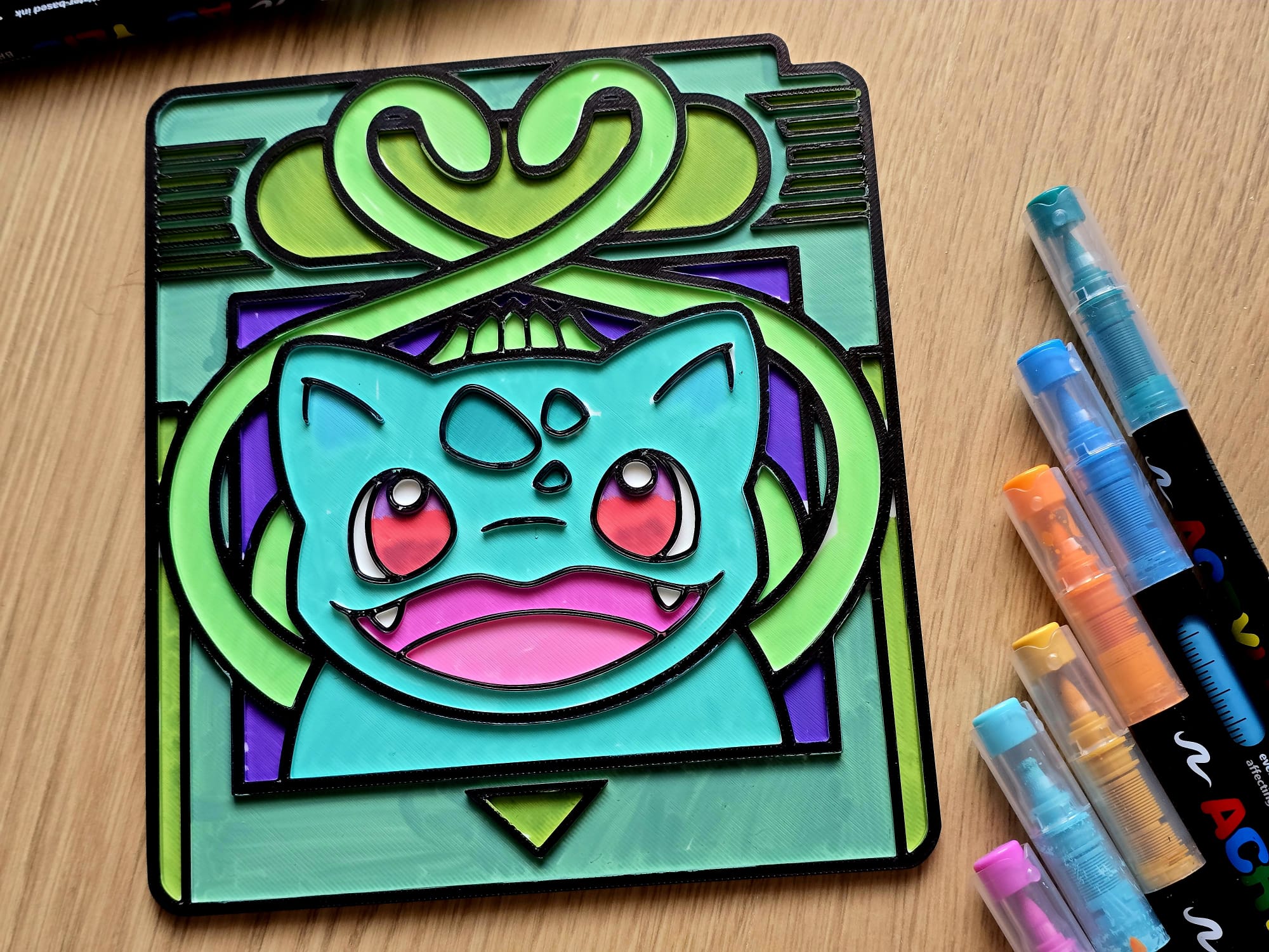 Bulbasaur Gamecard Pokemon Coloring