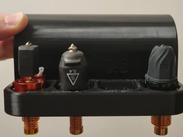 Flashforge 5M Pro Nozzle Side Mount (aftermarket hotends)