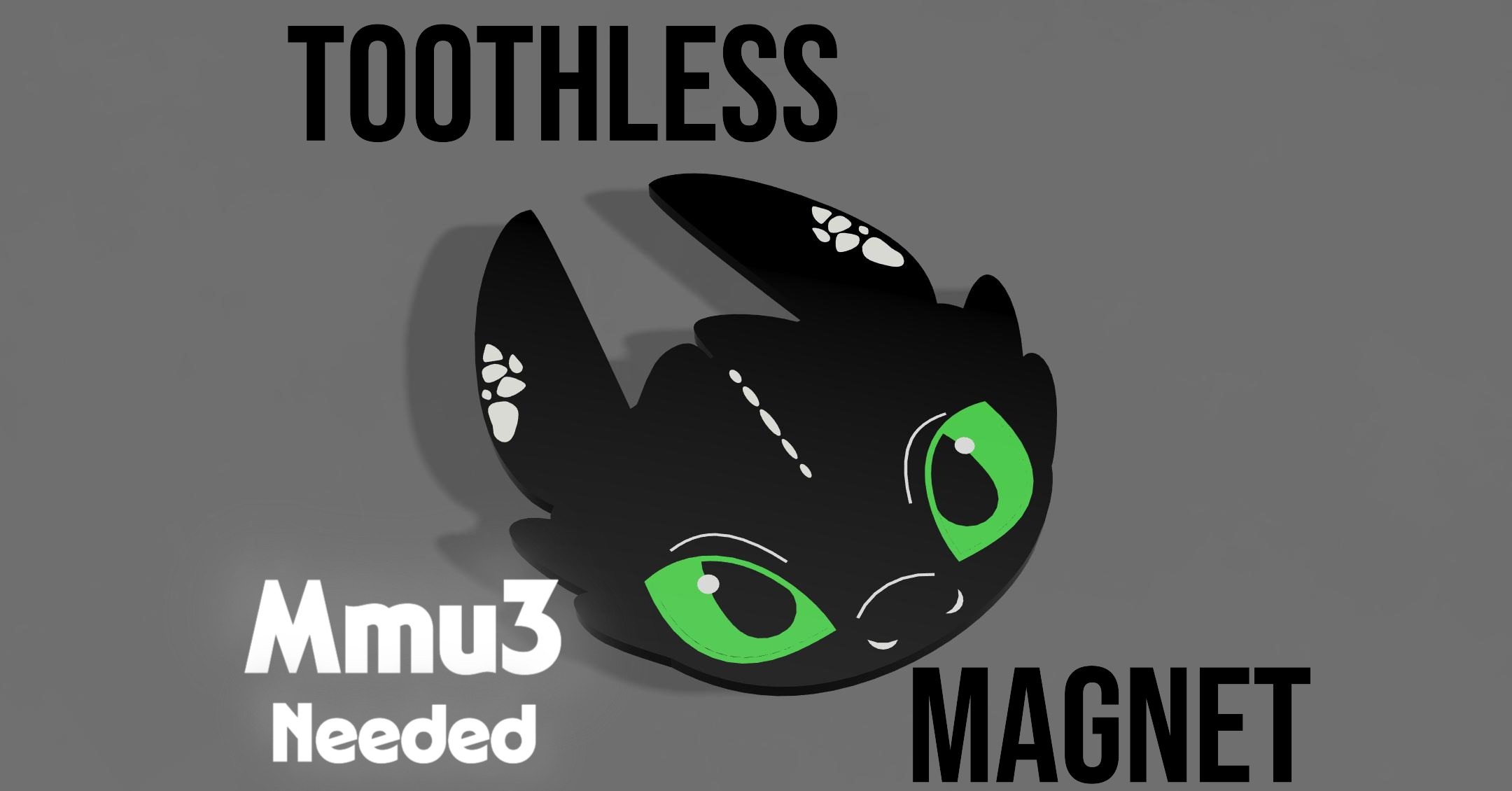 Toothless Magnet How to train your Dragon