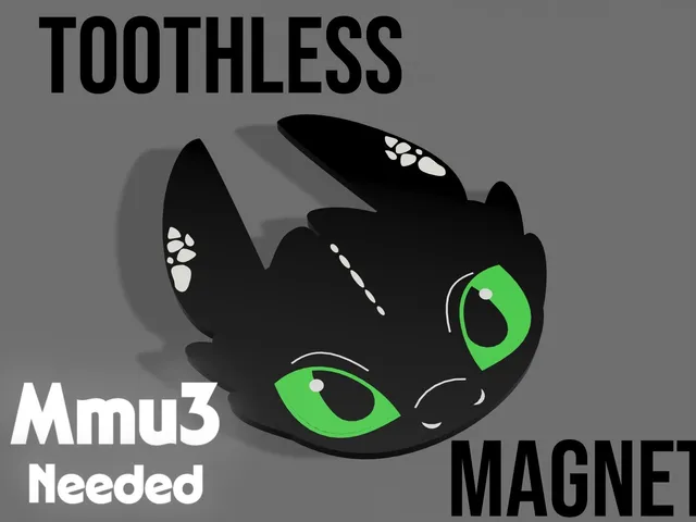 Toothless Magnet How to train your Dragon