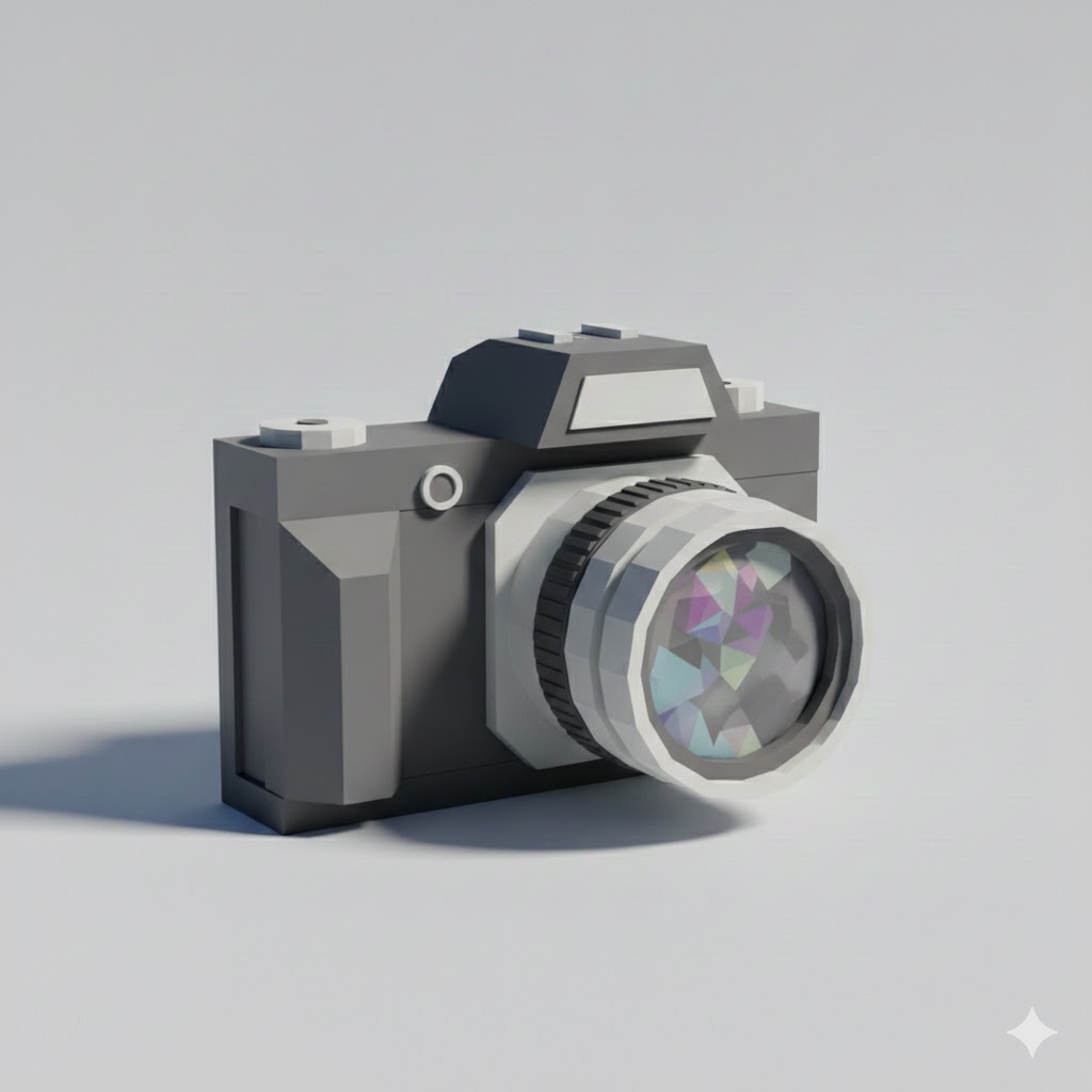 Low Poly Camera
