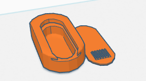 Pill Box 3D model