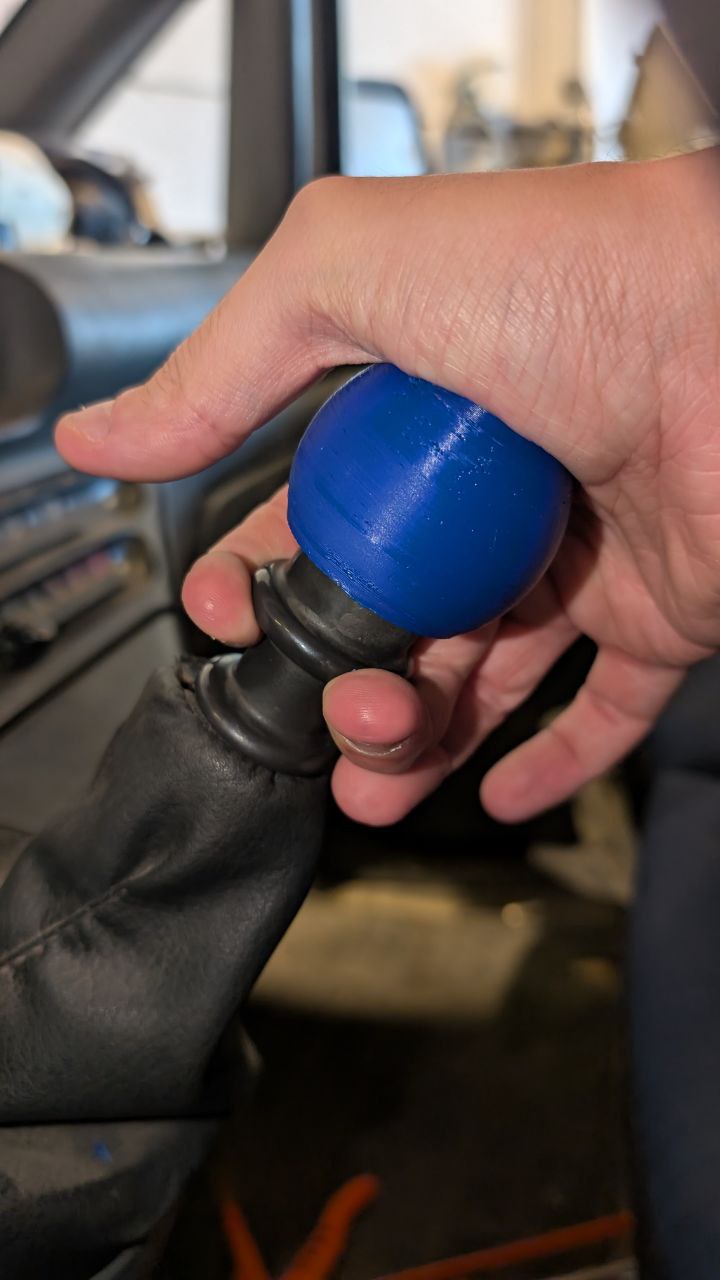 Miniatura 4 do modelo 3D Gear shift knob - Citroën jumpy